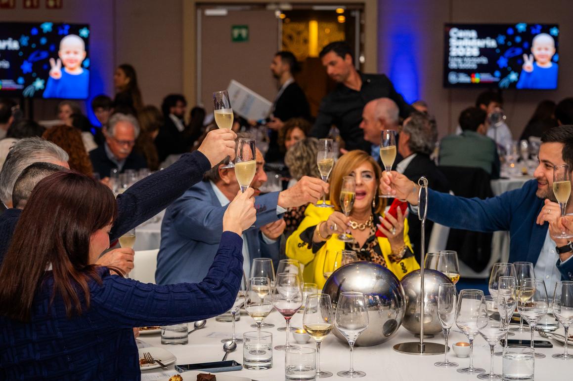 Ambiente de celebración en la Cena Solidaria 2026