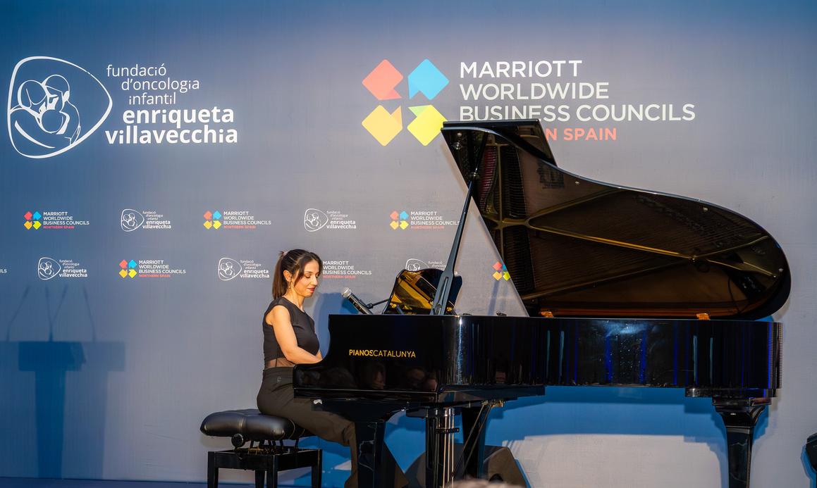 La cantante Gemma Humet interpretó "Tu vas lluitar" i "Gemma"