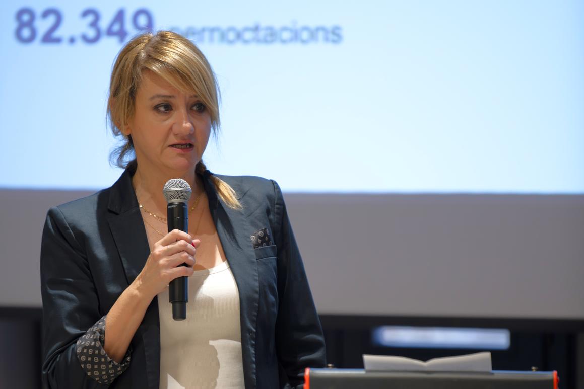 L'Arantxa de Lara és la responsable assistencial de la Fundació Villavecchia
