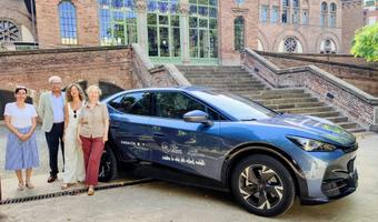 El nou vehicle Cupra Tavascan de la Fundació Villavecchia