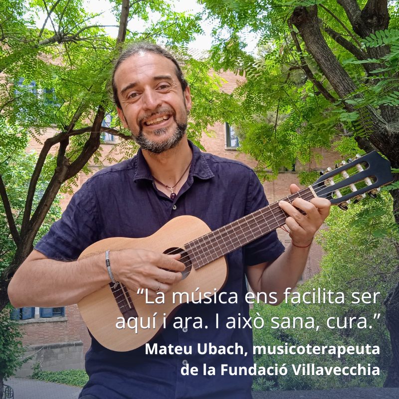 Mateu Ubach, musicoterapeuta