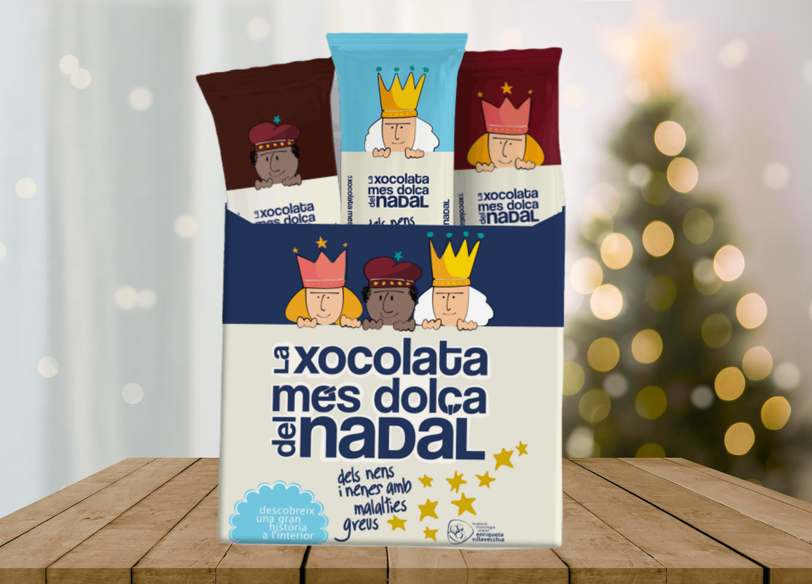 El Chocolate más dulce de la Navidad esconde un cielo lleno de estrellas en el interior