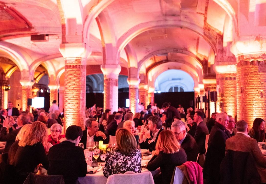 La cena se celebró en el antiguo Convento del Recinto Modernista de Sant Pau