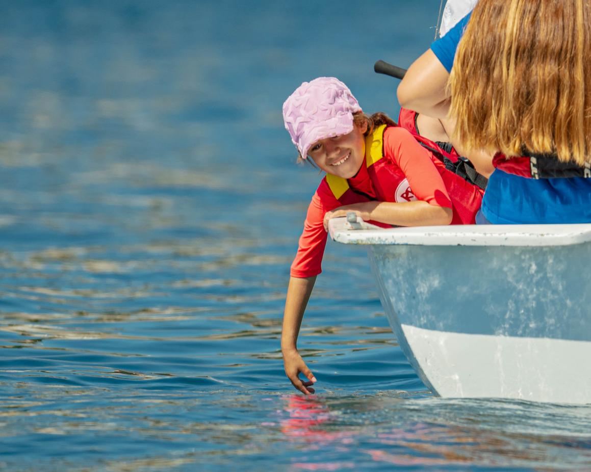 Pudimos disfrutar del mar y de la brisa de la Costa Brava