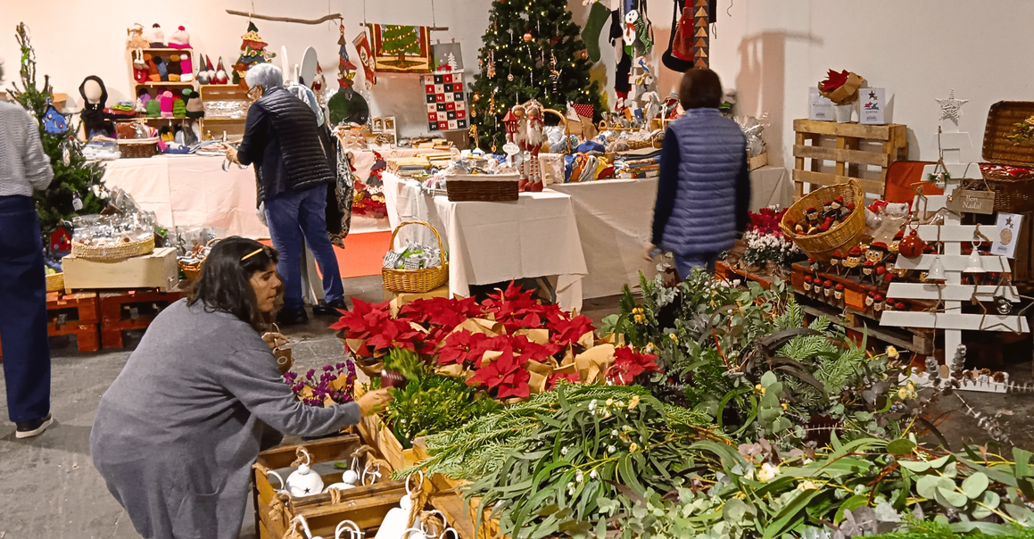 Natural Corner del Christmas Market Solidari