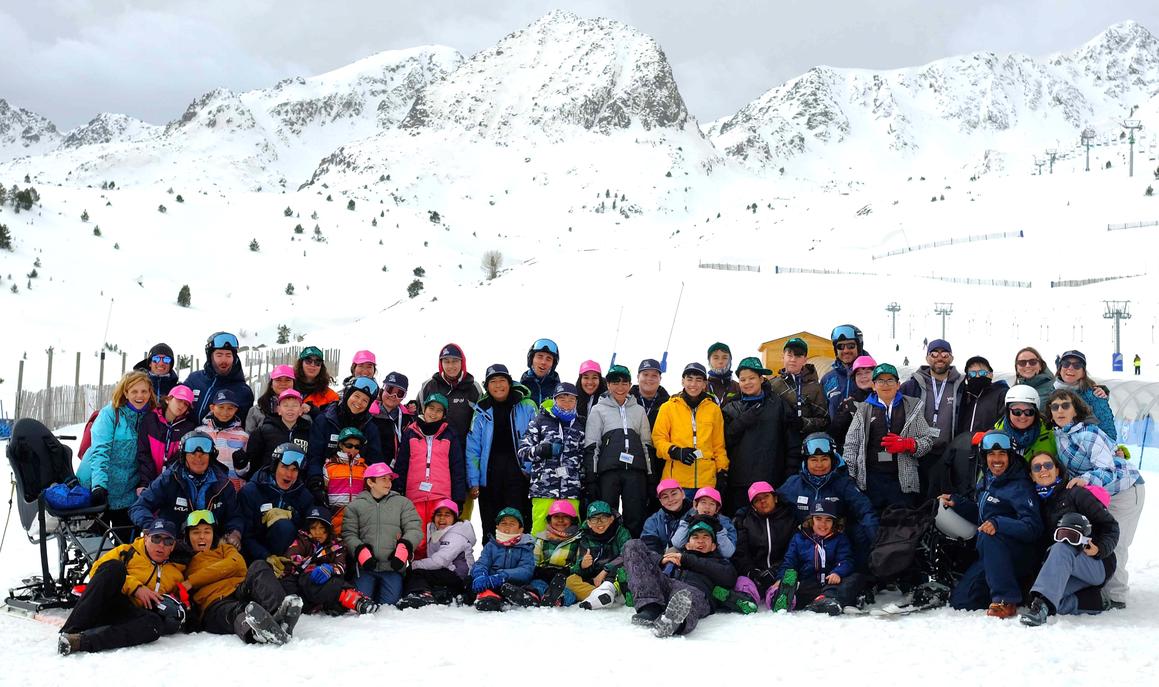 Grup de participants de la Setmana a la Neu 2025
