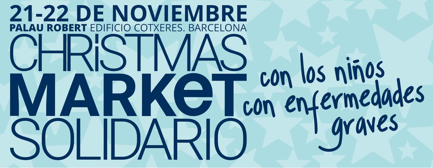 Christmas Market banner castellà
